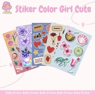 Cute Pink Aesthetic Stickers, Laptop Stickers, Tumblr Stickers, Cute Stickers, Diary Stickers (COD A