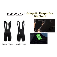 Q36.5 Salopette Unique Pro Bib Short Black