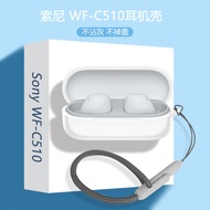 For Sony WF-C510 Case Silicone Soft Case Cute Lanyard Pendant Sony WF-C510 Shockproof Shell Case Pro