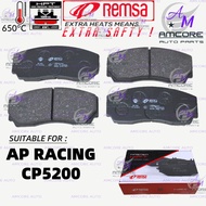 AP RACING CP5200 BRAKE PAD - BRAND REMSA / AP RACING CP5200 4 POT CALIPER BRAKE PAD