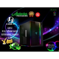 LIAN LI PC-O11 Dynamic Razer Edition Black Tempered glass on the front