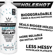 Tubeless HOLESHOT BIOFIBRE SEALANT - Peaty'S PRODUCT