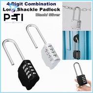 PETI3C Anti-Theft Waterproof Luggage Coded Lock 4 Digit Number Combination Lock Outdoor Long Shackle