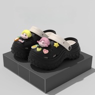 IELGY Dopamine รองเท้าแตะชายหาดเพิ่มความสูงในช่วงฤดูร้อนของผู้หญิง