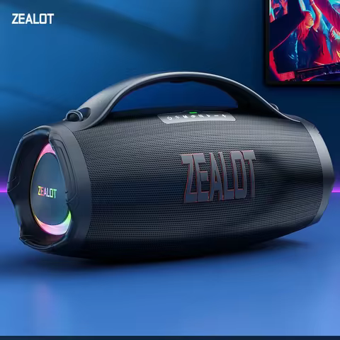 Zealot_S98 160W Bluetooth Speaker Big Power Wireless TWS Subwoofer Waterproof Portable Speaker Mobil