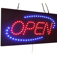 OPEN LED Signage Animated Flashing LED Signs