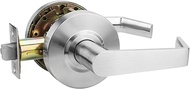1 Pack Grade 2 Comercial Door Lever Locks for Closet Door and Passage Door with UL 3 Hour Fire Rated
