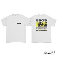 5 SECOND OF SUMMER (Front and Back) BAND T-Shirt/