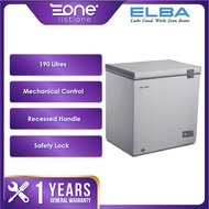 Elba Italy EF-E1915 (GR) 150L Chest Freezer *Free Storage Basket