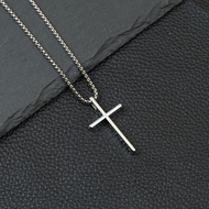Gothic Dark Cross Pandant Necklace for Men Women Fashion Accessories