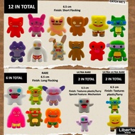 Original Fuggler KeyChain Blind Box 2 Ugly Teeth Monster Teenage Mutant Ninja Turtles SpongeBob Figu