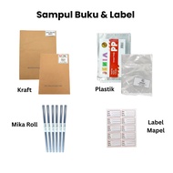 Plastic Cover Kraft Paper/ Quarto Size Roll/ Regular Notebook Boxy B5/ A4/ F4 Folio MAPEL/