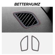 For BMW F20 F21 F22 F23 Alcantara Dashboard Side Air Vent Trim Frame Interior Accessories