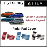 HYS Geely Emgrand Okavango Azkarra Coolray 2020-2022 Pedal Pad Cover For Geely Okavango Azkarra Cool