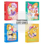[HOT!!]Traditional Card Games (Old Maid / Snap / Happy Family / Donkey)