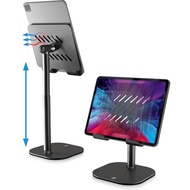 COOPER TabHolder, 7-10" Height Adjustable Tablet Stand, Premium Stand for Desk, 270° Tilt Holder for