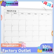 Featured High-Quality Plastic Frame Dry Eraser Board For Monthly Wall Calendar Small 16-Inch x 12-In