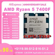 Ryzen 5 7400f New R5 7400f 3.7ghz 5nm L3=32m 100-000001845 Socket Am5 Tray But Without Cooler