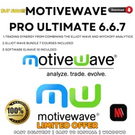 🔥PROMOTION 🔥Motivewave Pro Ultimate 6.6.7 Edition Auto Elliot Wave Auto Hamronic + 7 Courses of Elli