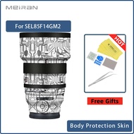 Untuk SONY FE 85mm F1.4 GM II Decal Anti-Calar Lensa Kamera Vinyl Balut Filem Kot Pelindung 85F1.4 G