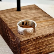 Hammered Casual Men's Ring Authentic 925 Silver Cp.12