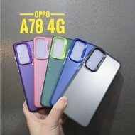 OPPO A78 4G IMD MATTE HYBRID SOFTCASE OPPO A78 4G CASING/