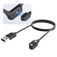 Replacement Charging Cable for Bone Conduction Headphones, Magnetic 4-pin Charger for Bxswtu X7, PSI