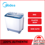 Midea Semi Auto Washing Machine 6KG MSW-6008P/ 7KG MSW-7118P/ 8KG MSW-8008P/ 9KG MSW-9008P/ 13KG MSW