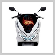 Windshield sticker - visor pcx 150 latest cool motif 2521 - 2528