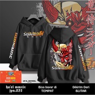SUNMORI RIDER JAPAN JACKET SUNMORI RACING HOODIE BIG SIZE ML XL 2XL 3XL 4XL 5XL OVERSIZE HOODIE