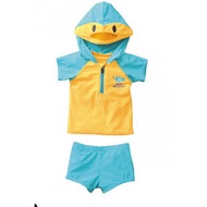 BABIES LABS DUCK / PENGUIN HOODED SWIM WEAR (2PCS SET)