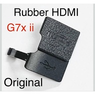 Rubber HDMI Usb Canon G7x ii / G7x Mark ii Original New Warranty