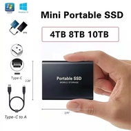 Original External SSD 10TB 16TB Mobile Solid State Hard Drive External SSD Typc-C Portable Hard Drive Laptop Desktop 40#