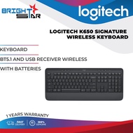 Logitech K650 Signature Wireless Keyboard - Graphite