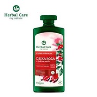 Herbal care 波蘭植萃 - 野玫瑰潤嫩紫蘇油沐浴露【官方旗艦店】