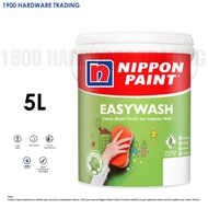5 Liter NIPPON EasyWash Wall Paint Interior Indoor Wall Paint