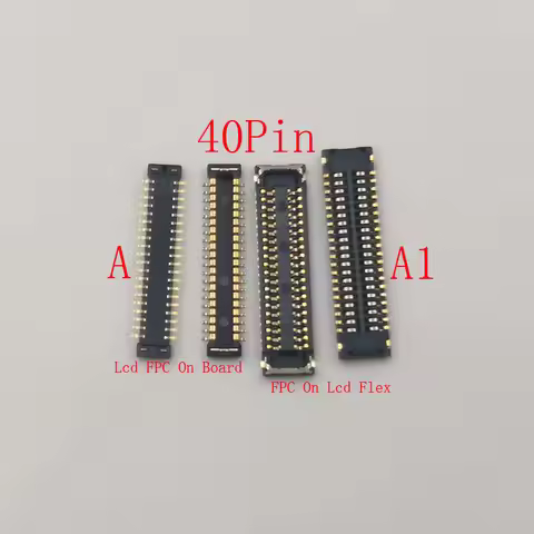1-5Pcs Lcd Display FPC Connector Plug For Samsung Galaxy A8 J7 2016 A810 A7 A710 J6 J8 2018 J600 J71
