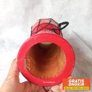 Jimbe Musical Instrument 40 Cm Drum/ Traditional Musical Instrument/ Javanese Musical Jimbe Reggae/