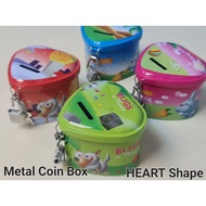 Coin Box Kids Safe Metal Saving Deposit