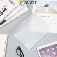 MAYIT A4/B5/A5/A6/A7 Notebook Shell Vintage Fashion Refillable Journal Diary Stationery Notepad Cove