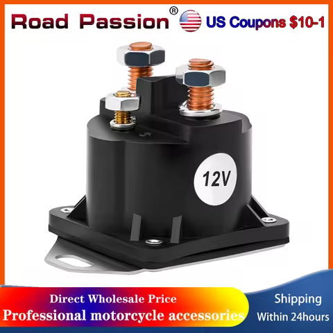 Road Passion Motorcycle Starter Relay For E5DF-11450-AA E9TZ-11450-B SW1951 Ford F-250 F-350 F-450 F