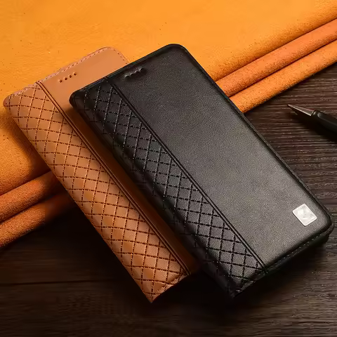 For vivo iQOO Neo 2 3 5 6 7 8 9 S SE Lite iQOO Z1 Z3 Z5 Z6 Z7i Z8X Z9Pro Nappa internal grid flip ph