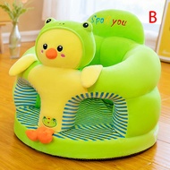 1PC Baby Learning Sitting Seat Sofa Cover Cartoon Case Plush Support Chair Toys