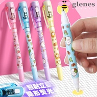 GLENES Invisible Pen With Refills, Mysteriously Disappearing Led UV Lamp Cute Invisible Marker, Funn