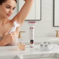 Solimpia Rechargeable 5-in-1 Electric Shaver, Women's Bikini & Pubic Hair Razor