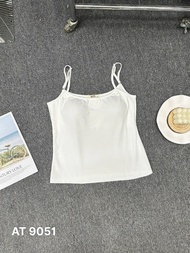 Áo thun nữ 2 dây có mút ngực form dáng ôm Áo thun chất borip lụa co giãn 4 chiều Bigsize 2KJeans AT9