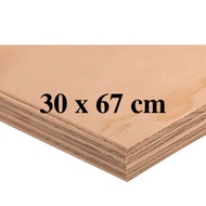 30x67 cm pre-cut premium marine plywood