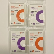 ∈▧□ONHAND Popcorn Sleeves HARD 56 x 87 mm 57.5 x 89 mm Violet Purple orange