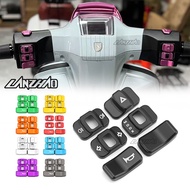 For Lambretta X300 X200 X250 Scooter Start Switch Horn Light Turn Signal High Low Beam Button Switch