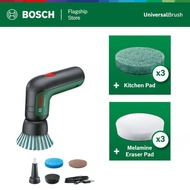 BOSCH ชุดสุดคุ้ม Universal Brush Kitchen scour pad X3 และ Melamine Eraser pad X3